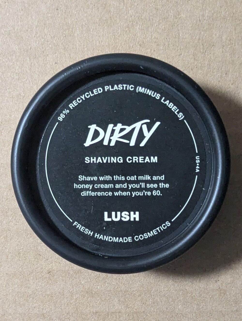 Lush Dirty Shaving Cream